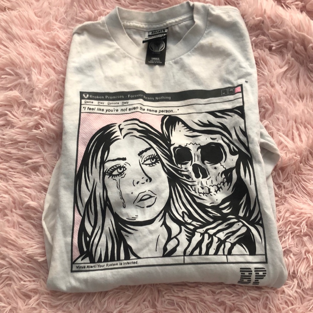 EUC Zumiez Broken promises long sleeve